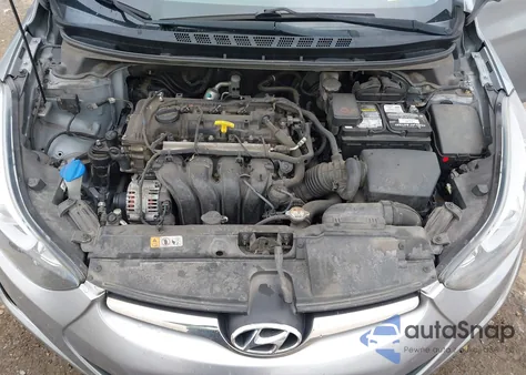 2015 Hyundai Elantra Limited from USA, damaged, VIN 5NPDH4AE3FH581291